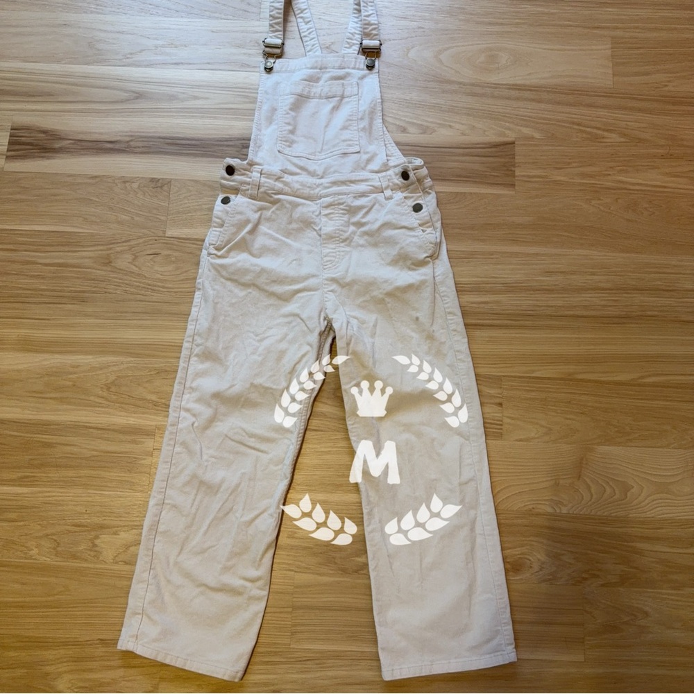J. Crew Girls' straight-leg corduroy overalls Size:12 - Picture 2 of 10